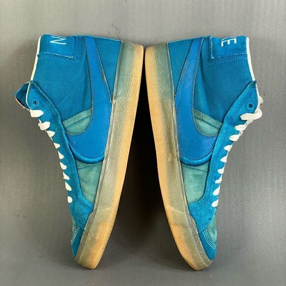 Nike  ZOOM BLAZER MID PREMIUM PLUS SB 'TEAL GUM' sneaker shoes mens size 10 - Picture 5 of 8